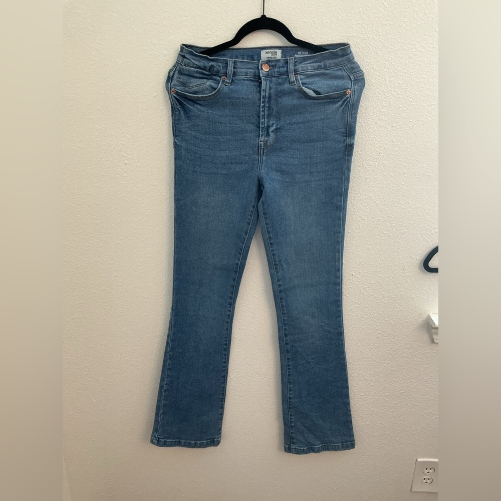 Kensie Tessa High Rise Bootcut Jeans Light Wash Size 8/29 - Picture 3 of 10